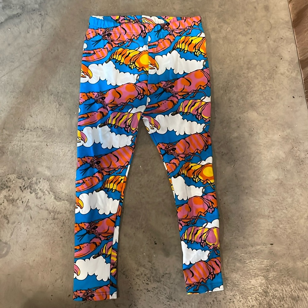 NWT nooworks kids lobster dreams leggings